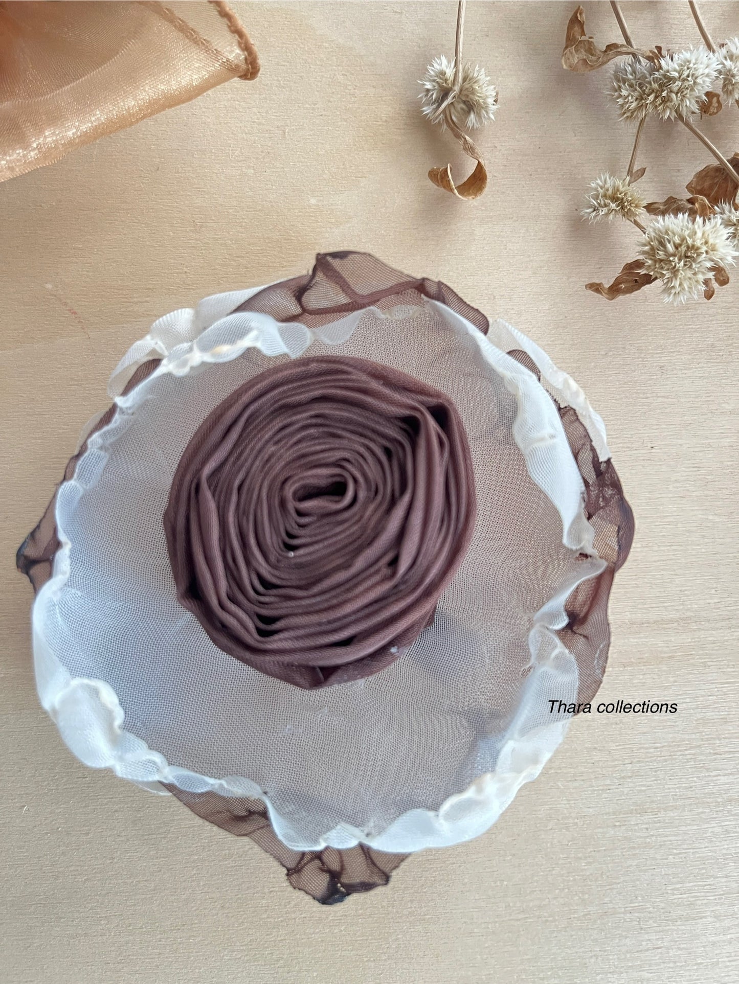 Layered Bloom Rose Hair Clips – Pastel & Earthy Tones