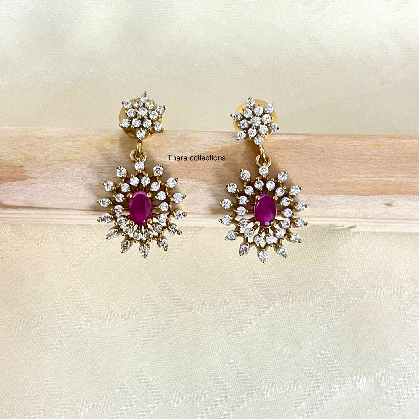 Royal Ruby Radiance Necklace Set