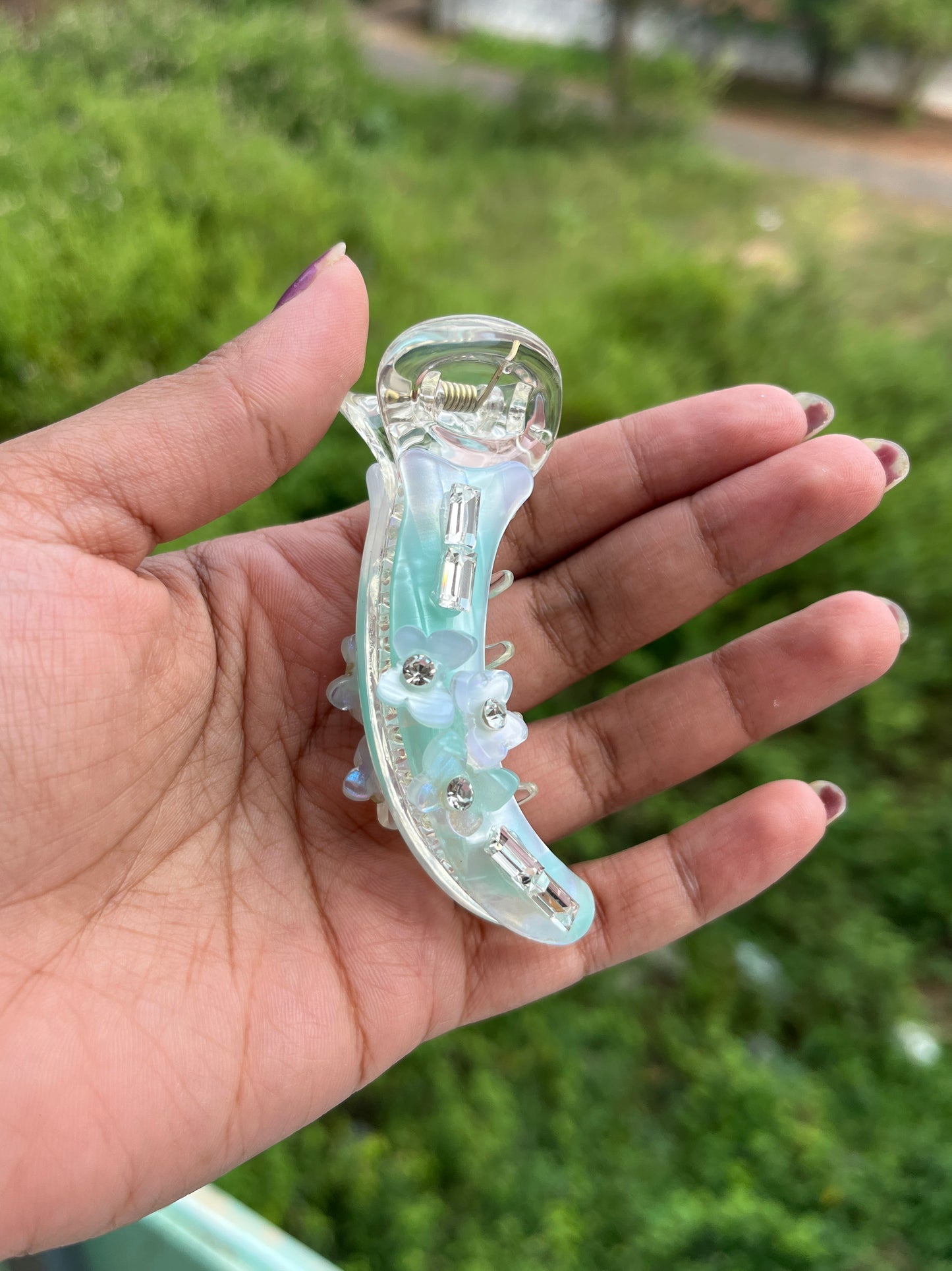 Butterfly Banana Clip