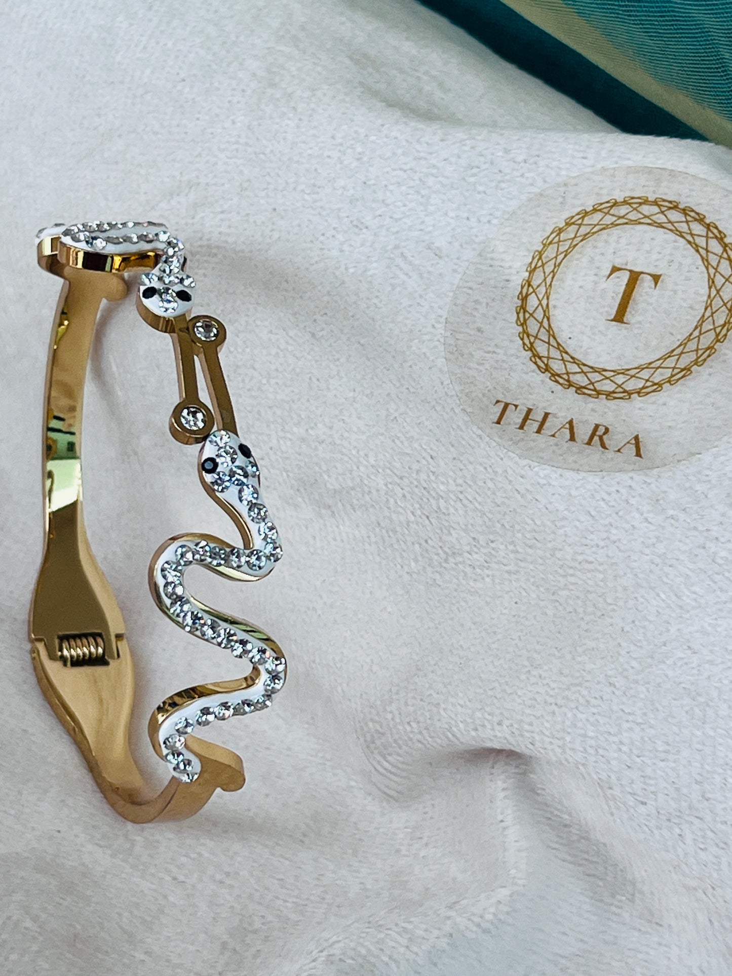 Snake Design Antitarnish Kada