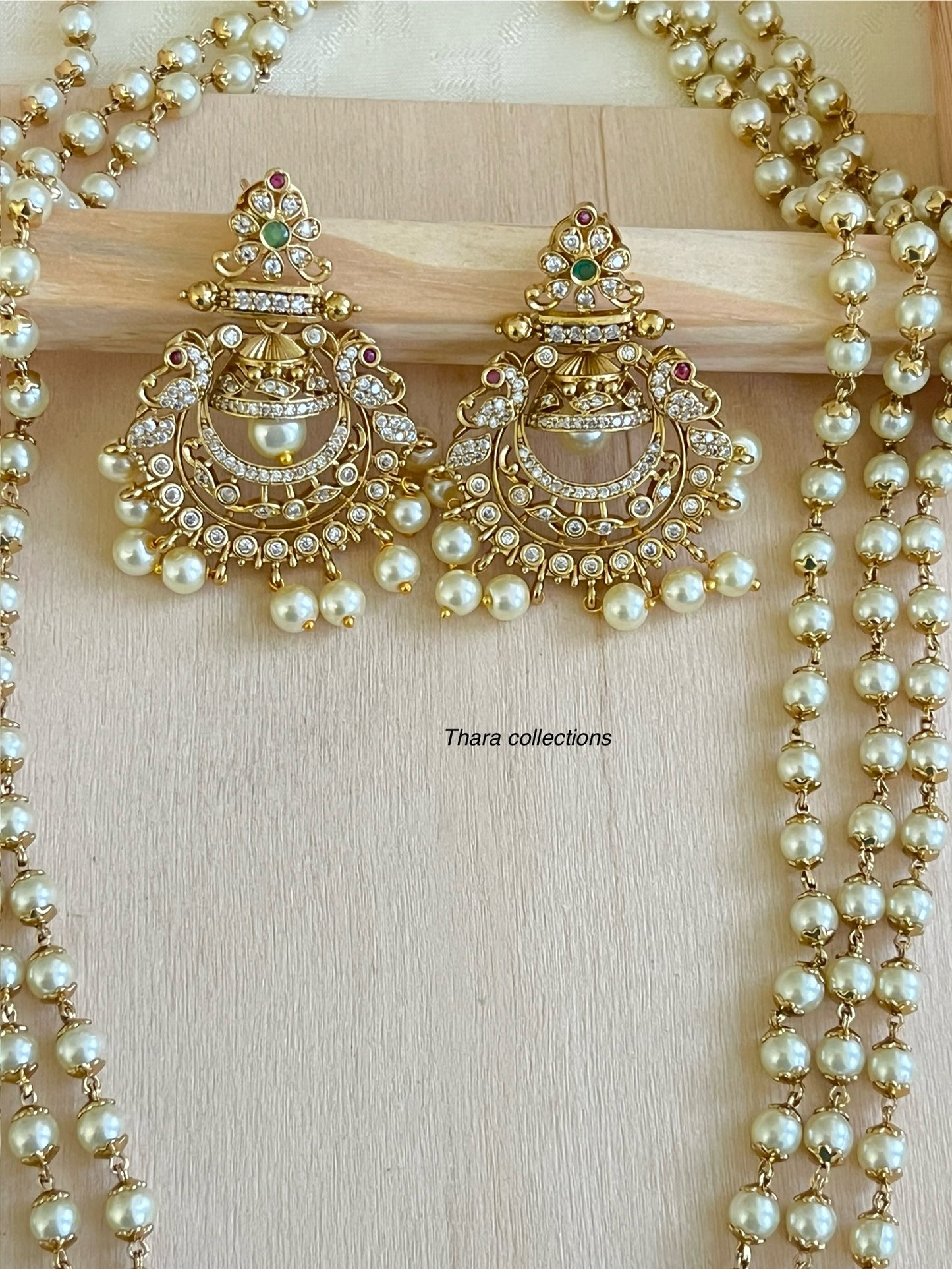 Majestic Pearl Peacock Haram