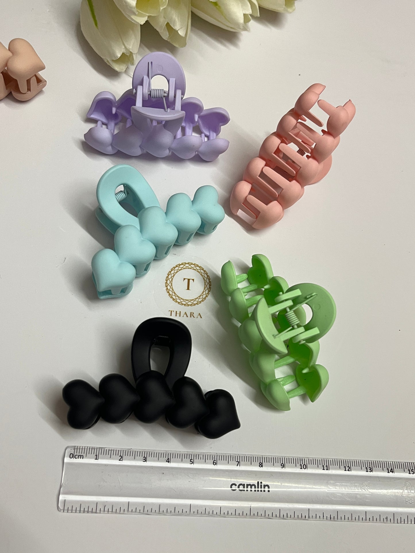 Cute Heart HairClaw clip