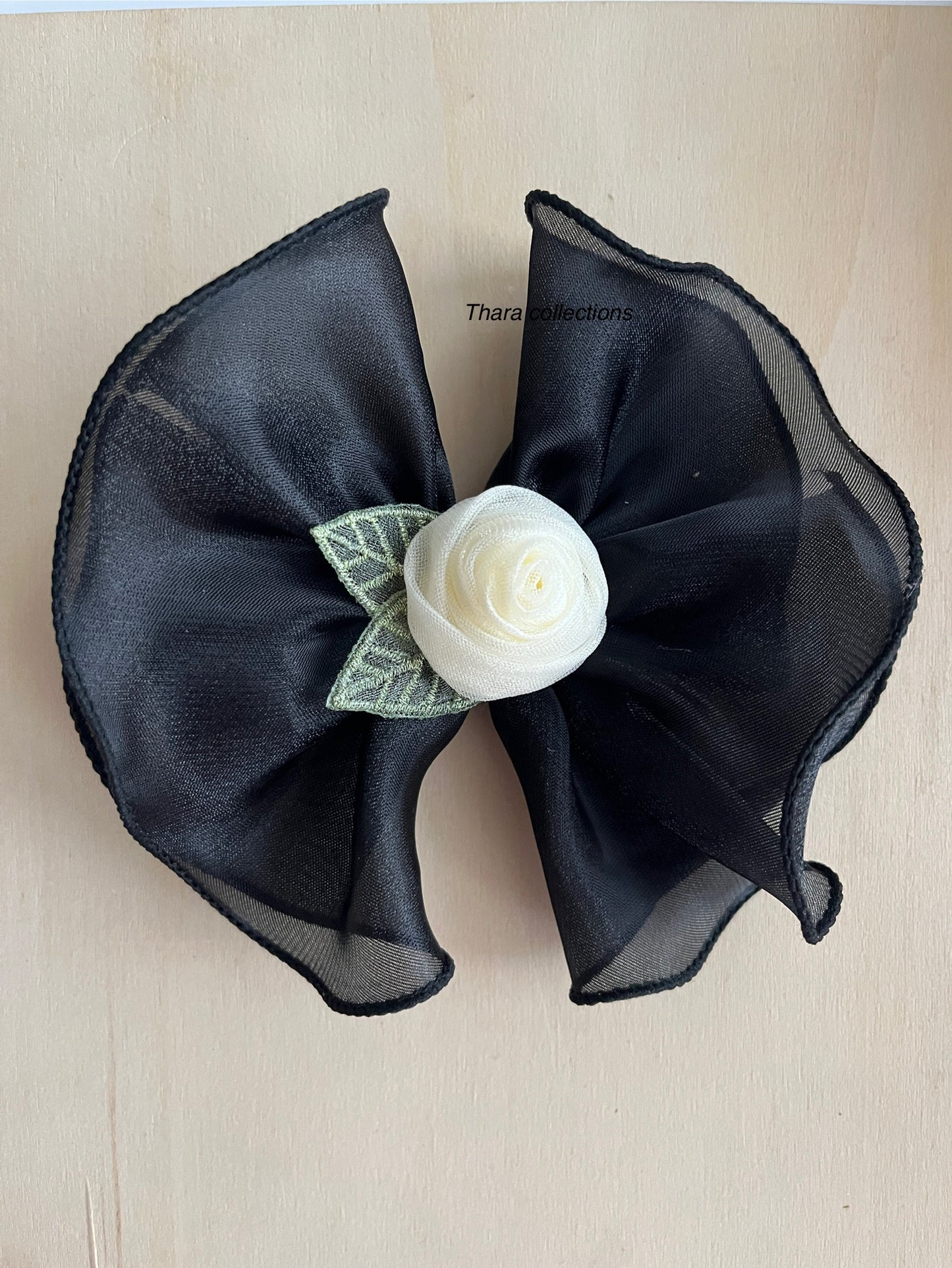 Elegant Rose Bloom Hair Clip