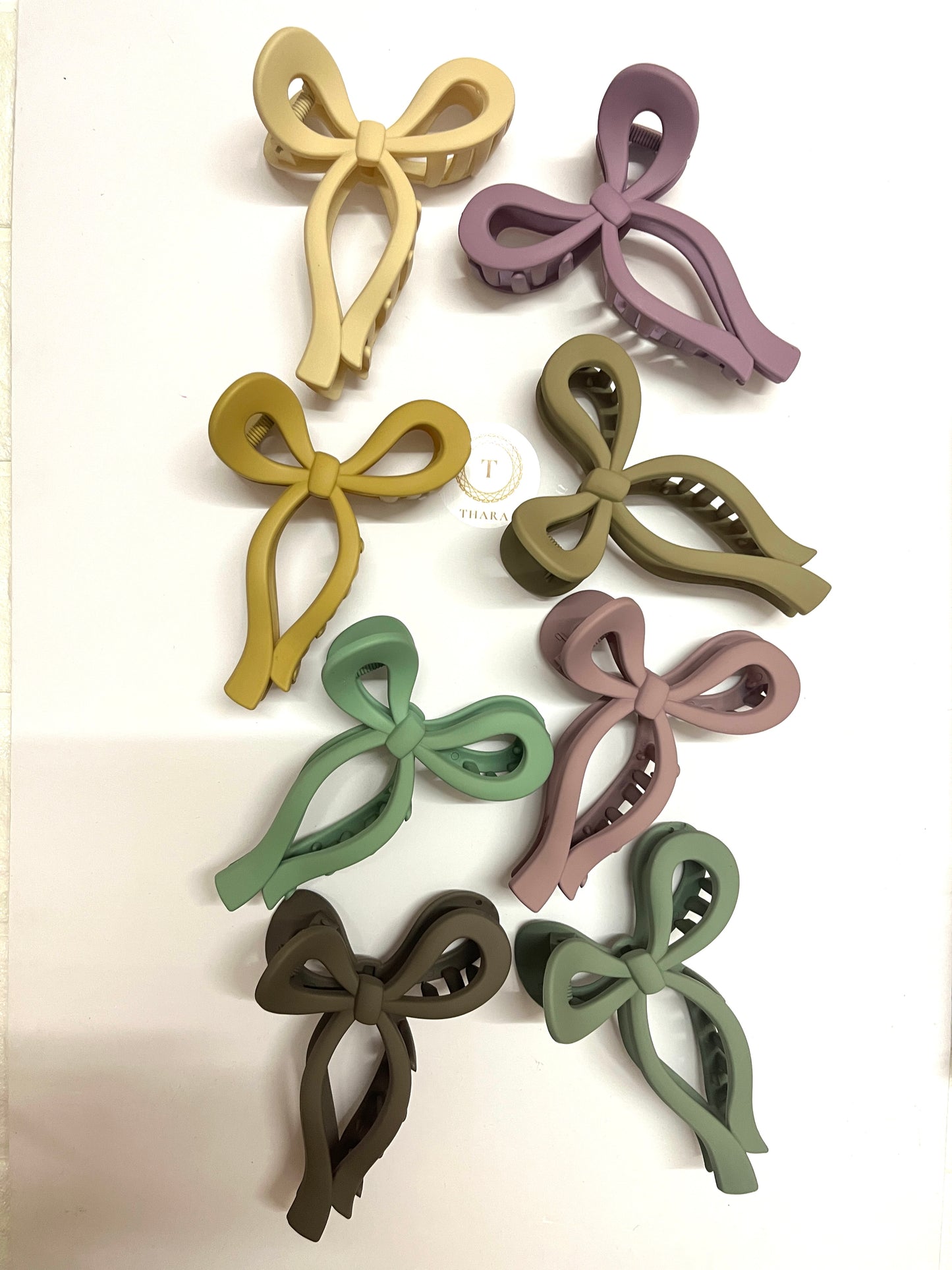 Premium Bow HairClaw Clip