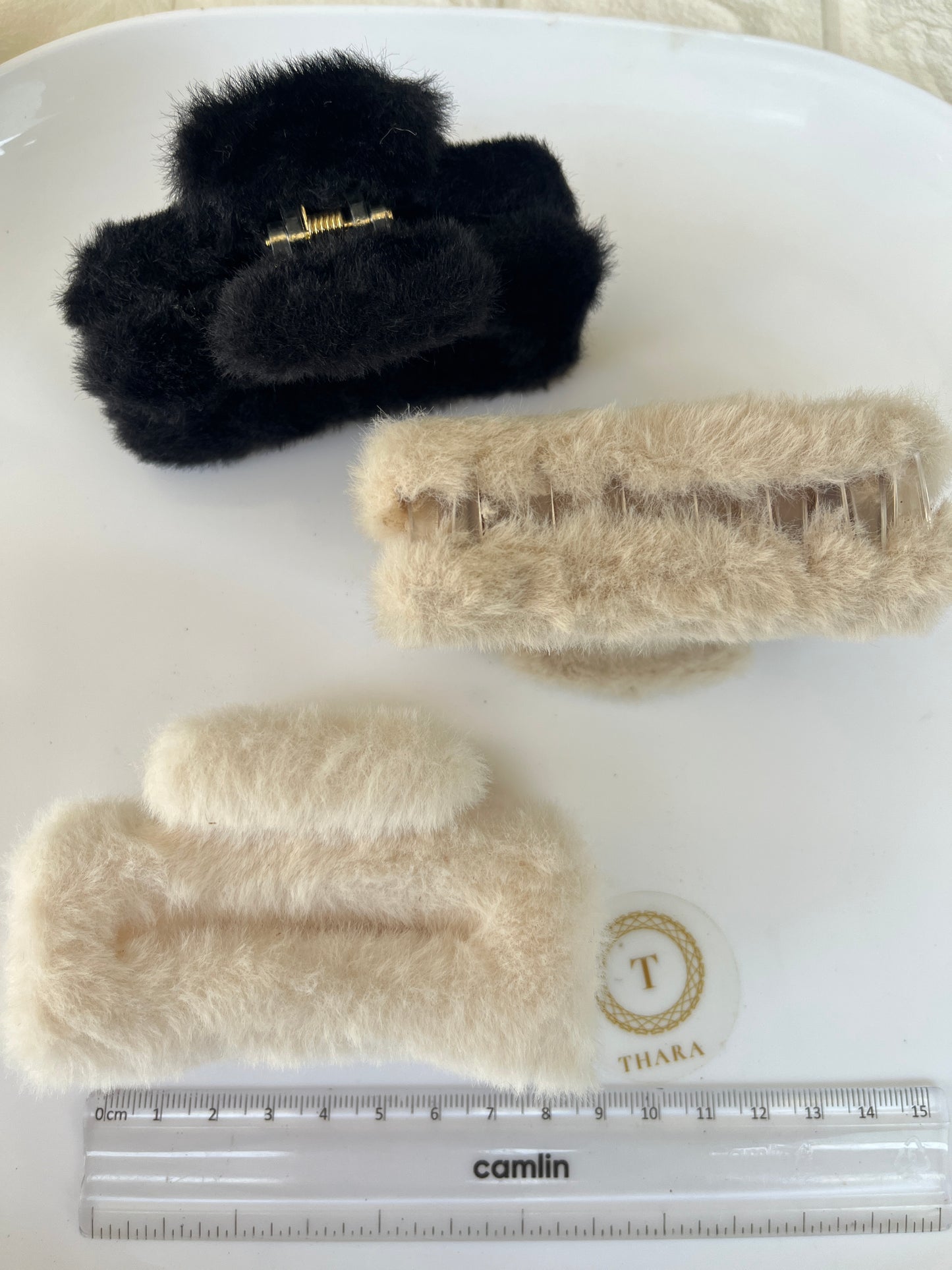 Neutral Shade Fur ClawClip