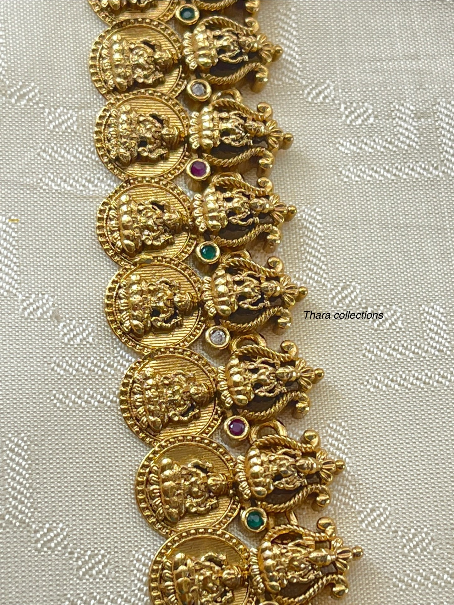 Traditional Temple Coin Long Haram Set