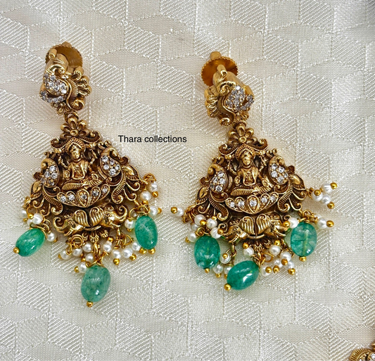 Lakshmi Antique Temple Jewelry Set