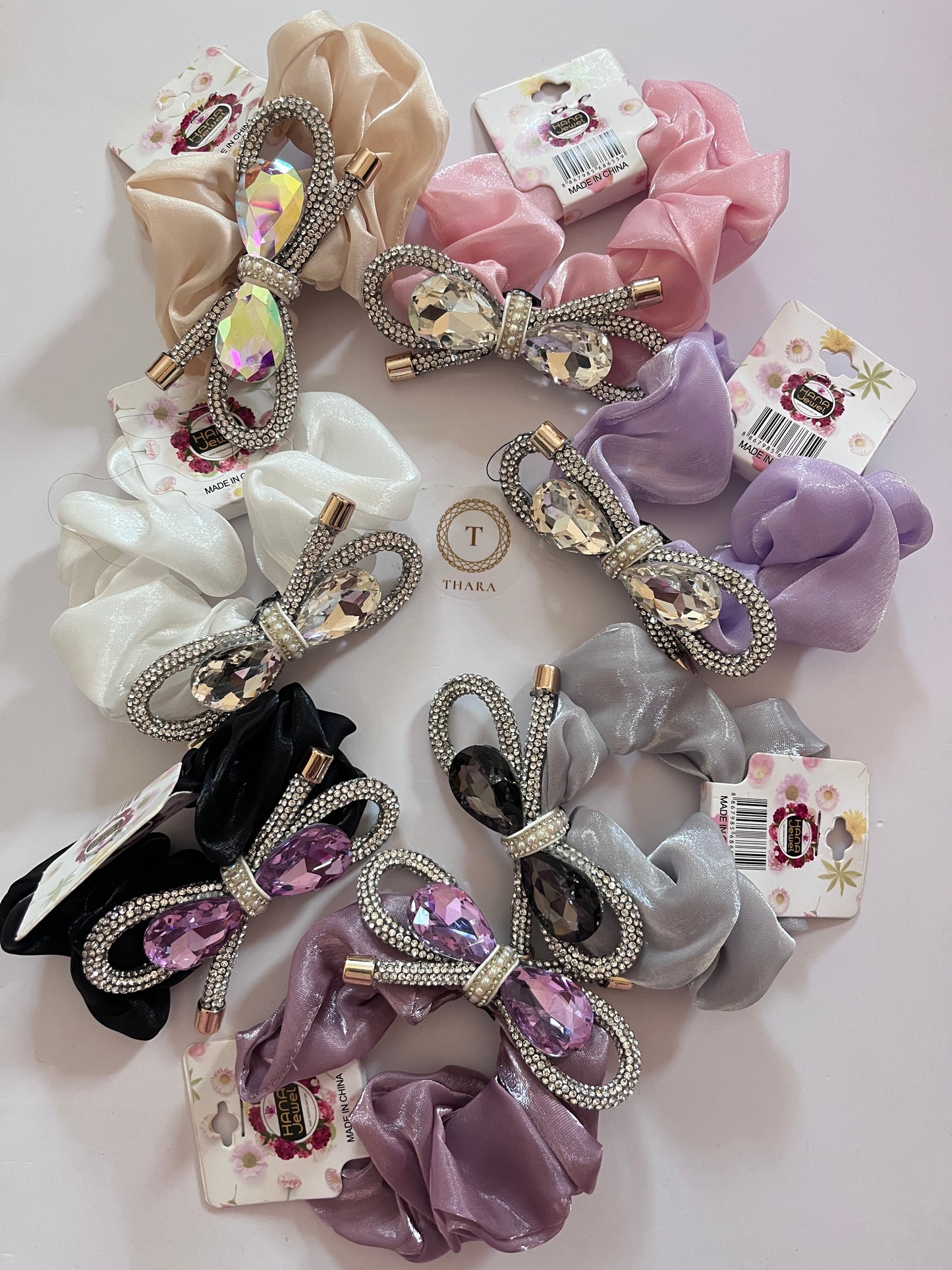 Premium Designer Bow Scrunchies