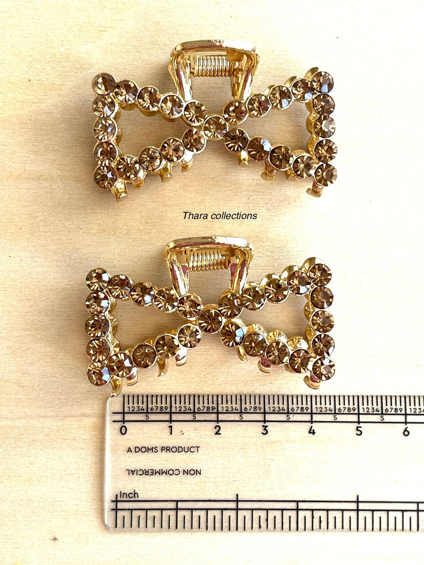 Crystal & Pearl Hair Claw Set – Chic & Versatile Designs