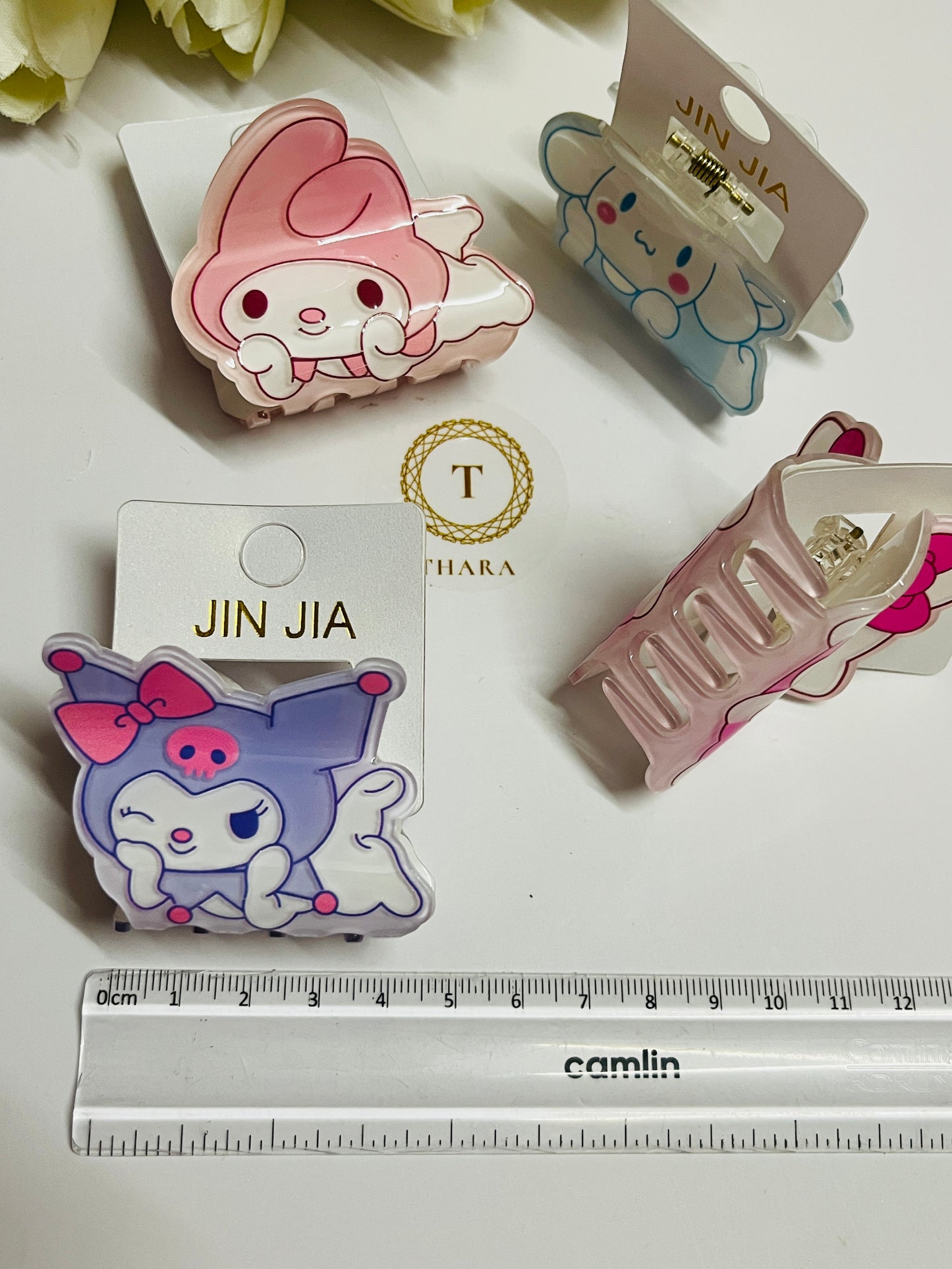 Classy Character Hair Claw Clip