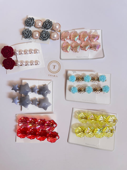 Designer Hair Clips Korean Style