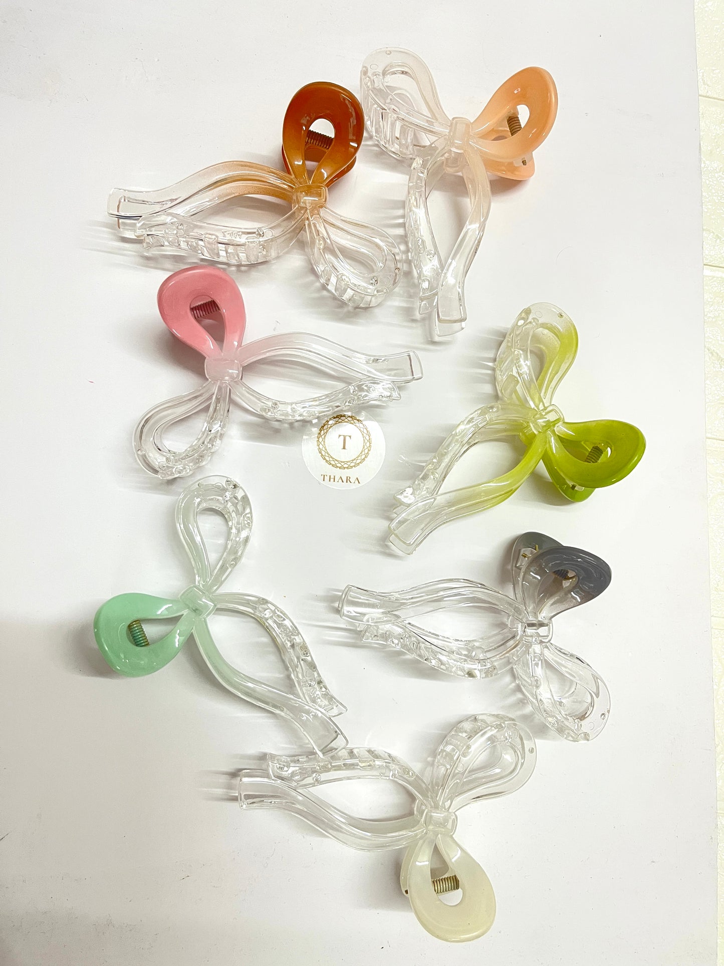Classy Bow Hair Claw Clips
