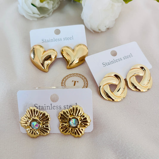 Statement Antitarnish Earrings 1
