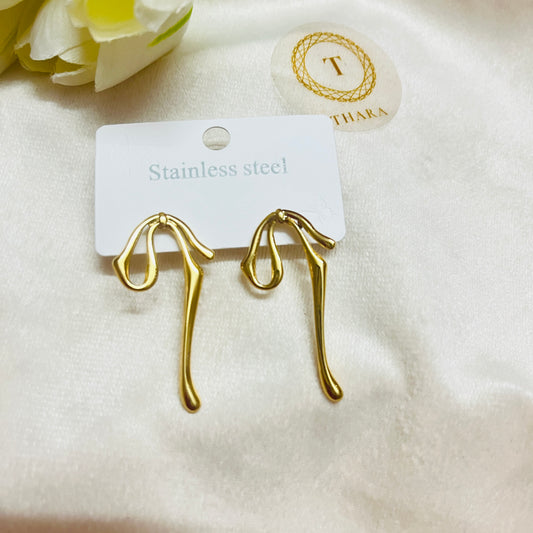 Dazzling Bow Earrings