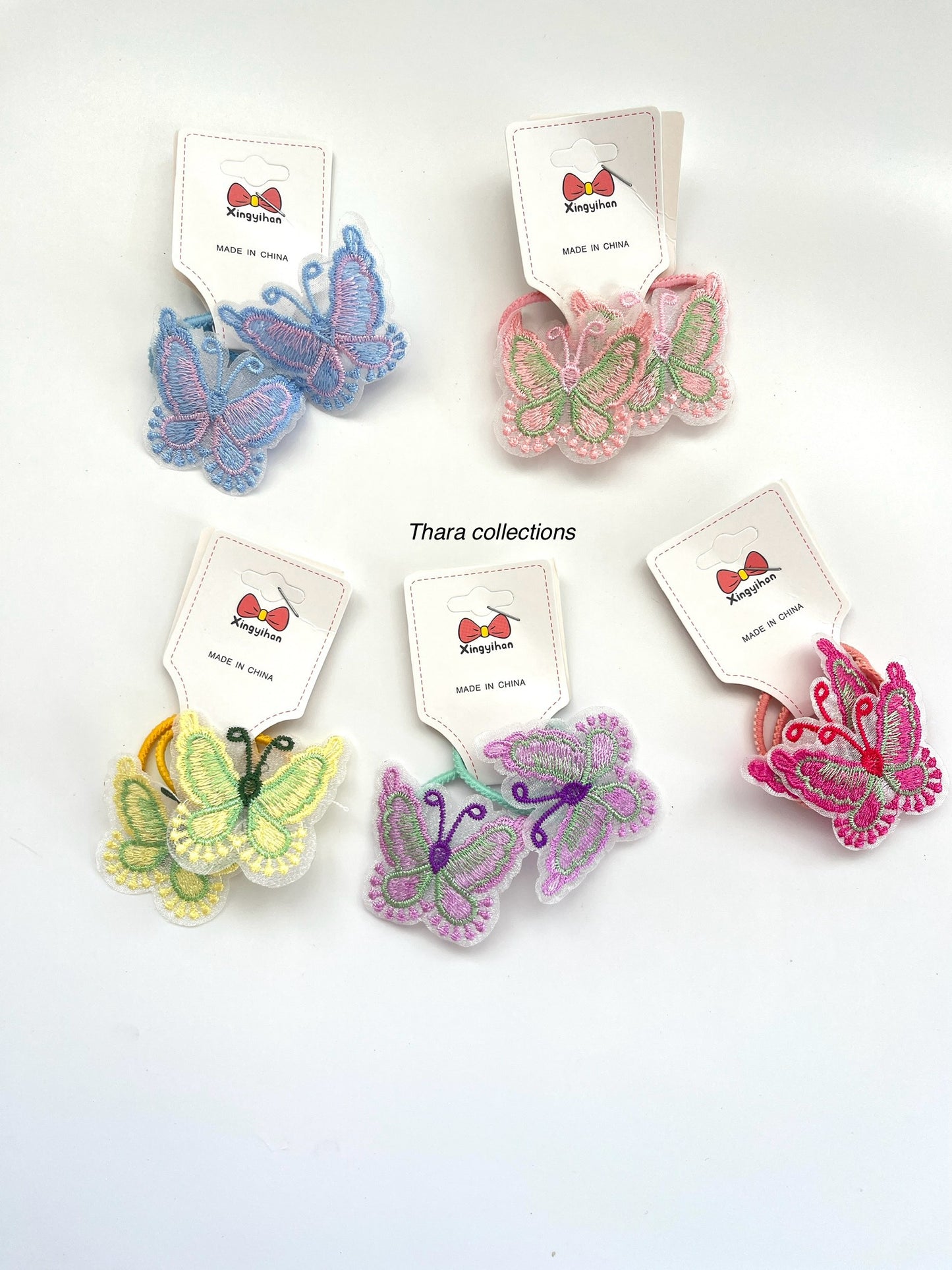 Butterfly Hair ties - Set of 2