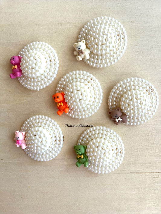✨ Princess / Teddy Pearl Hair Clip