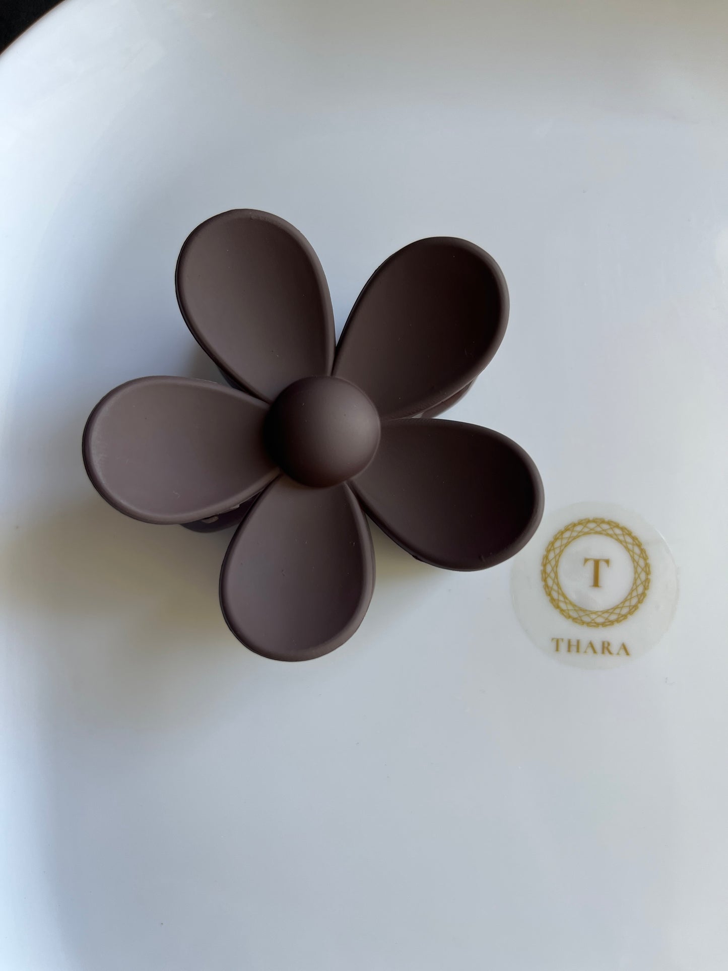 Matte Flower Hair Clips –  Big