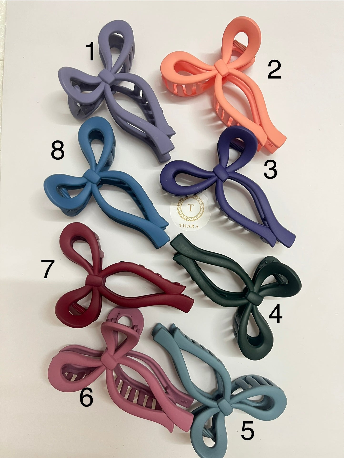 Bow Hair Clips