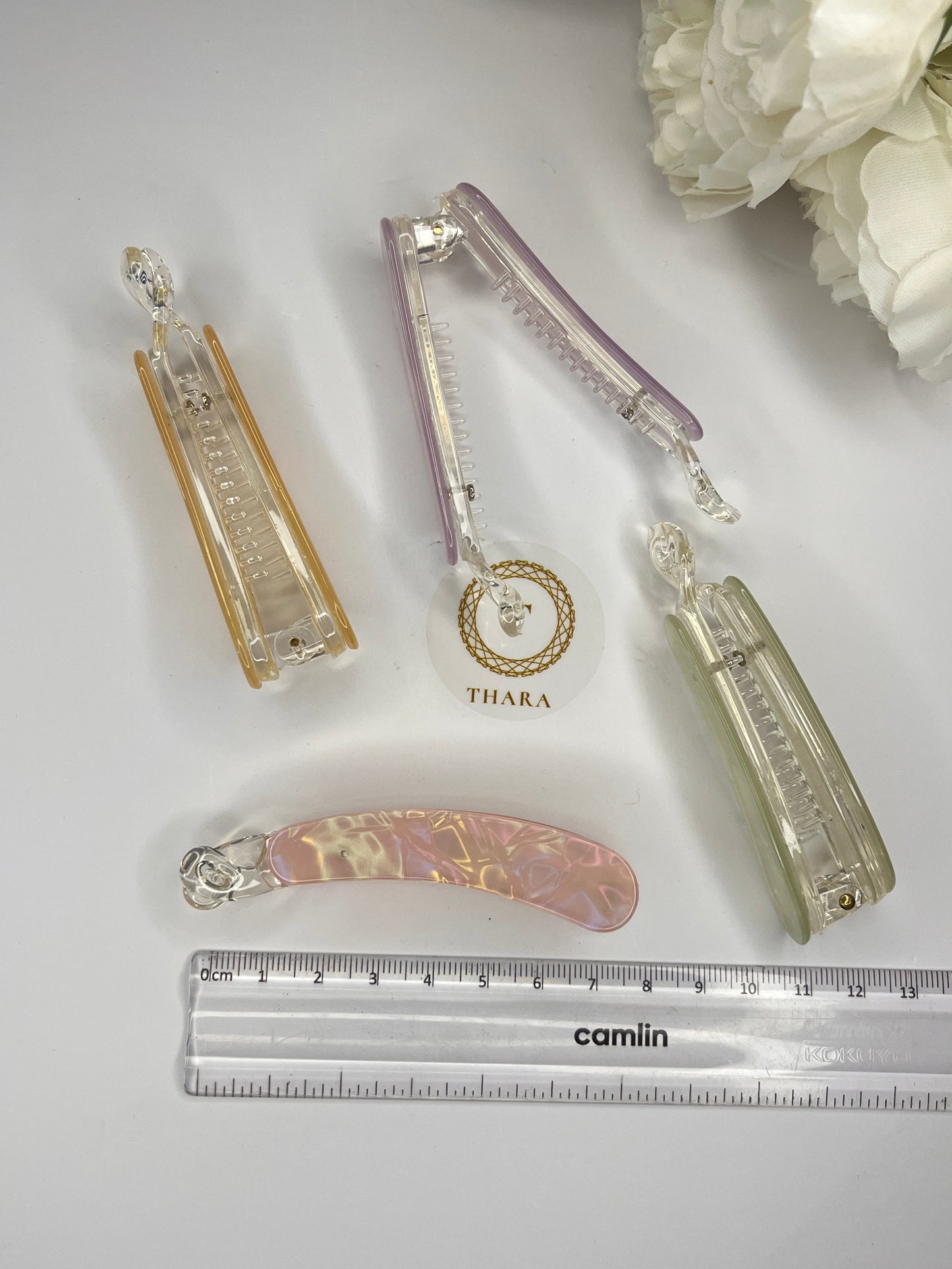 Glossy Party Lock Banana HairClip