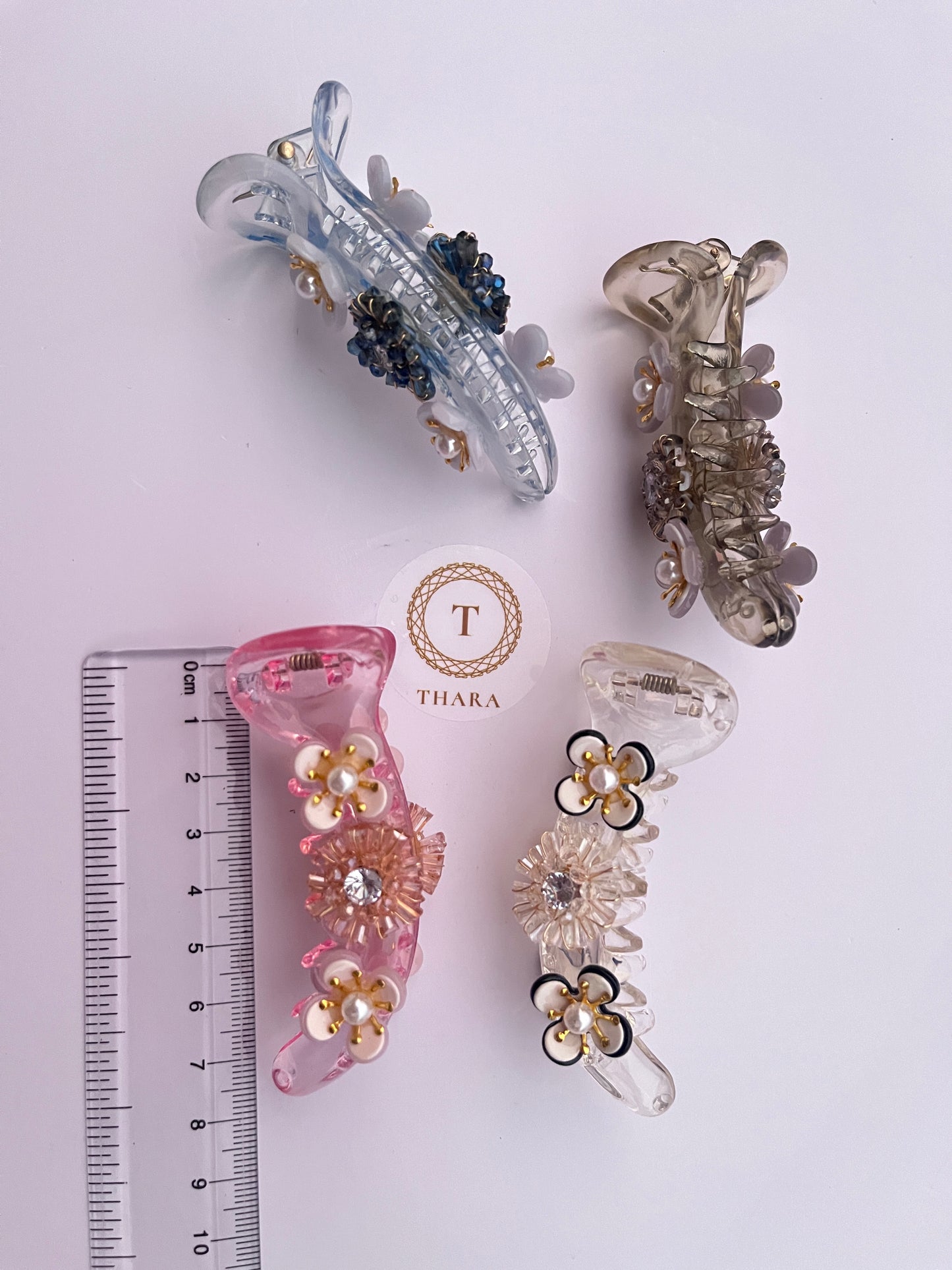 Floral Blossom Banana Clip