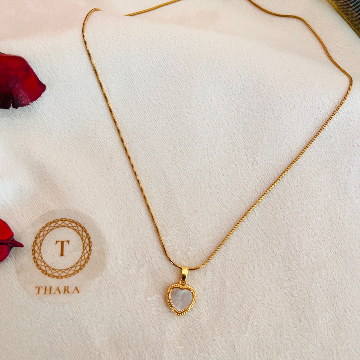 Clover / Heart Pendant Antitarnish Chain