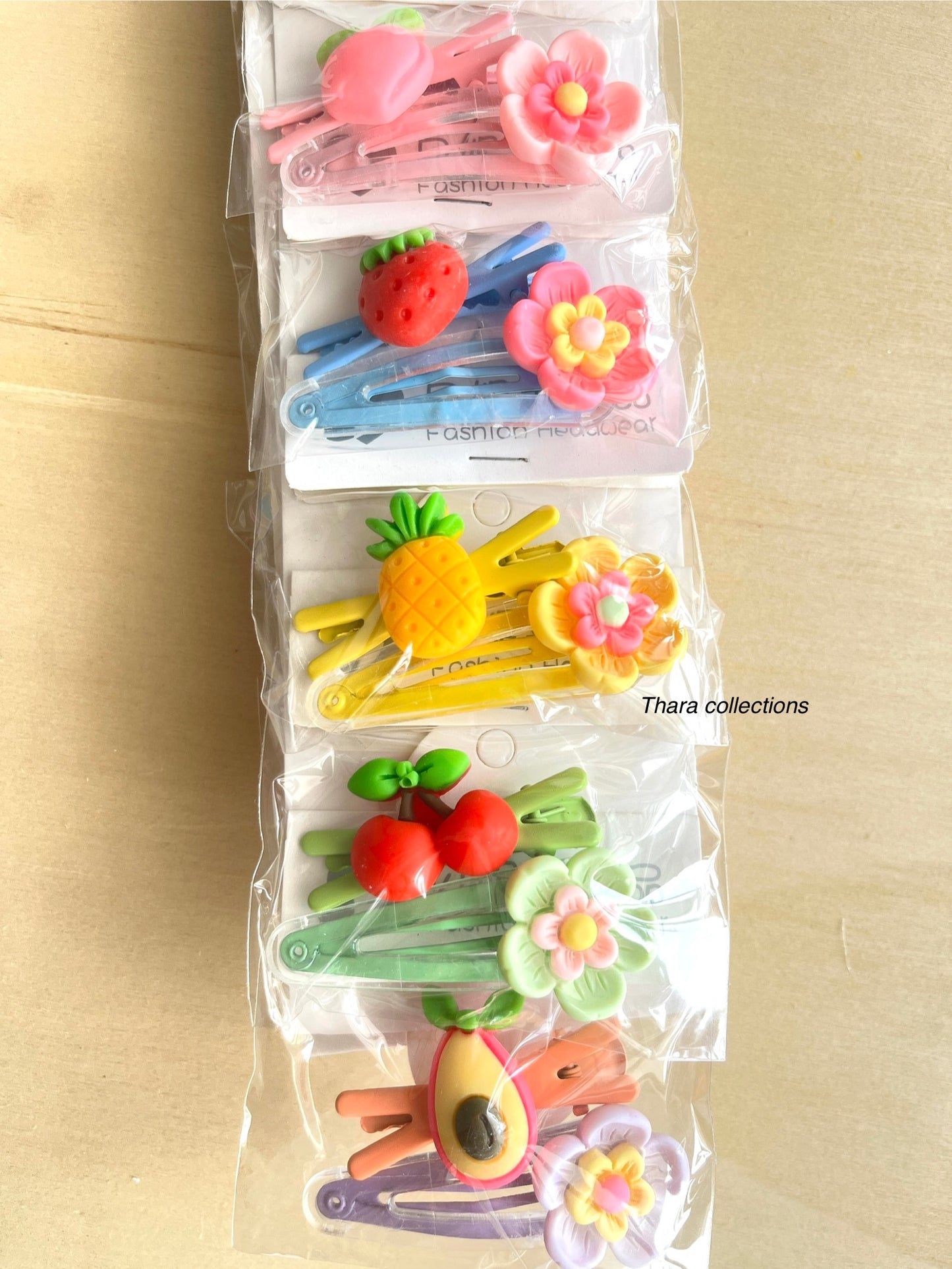 Fruity Fun Hair Clip Set – Pack of 2