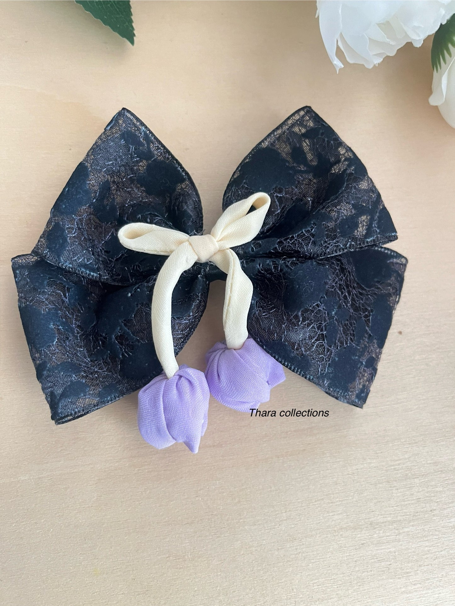 Tulip Hair Bow Clip - Mini