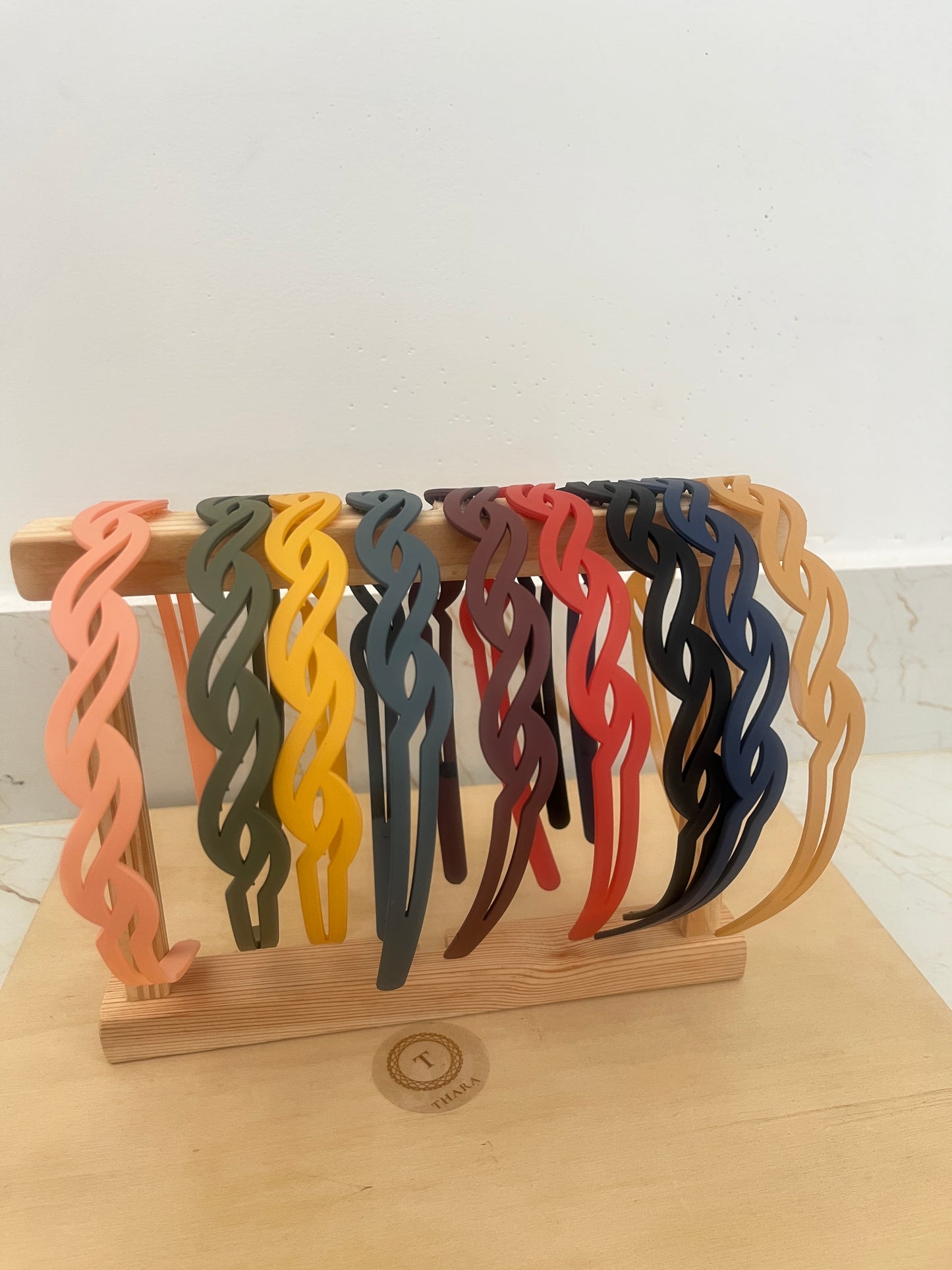 Korean Style Twisted Matte Finish Headband — Trendy Solid Colors