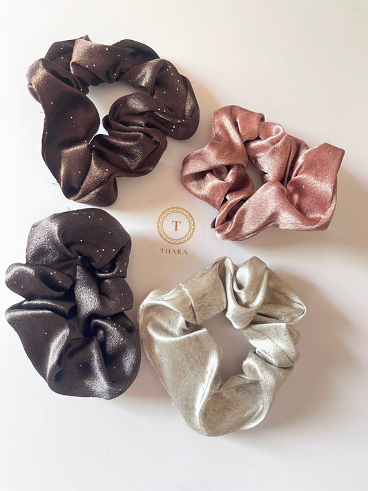 Neutral Luxe Scrunchies